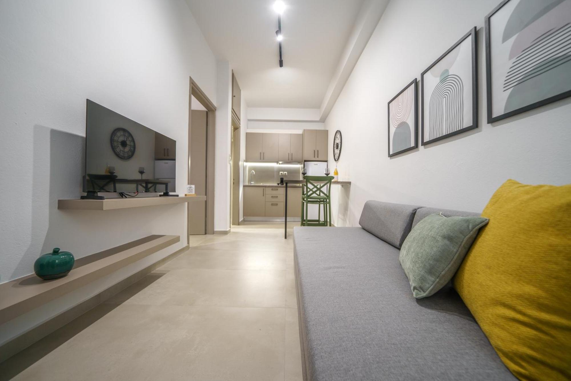 Glaros Apartman Pánormosz Kültér fotó