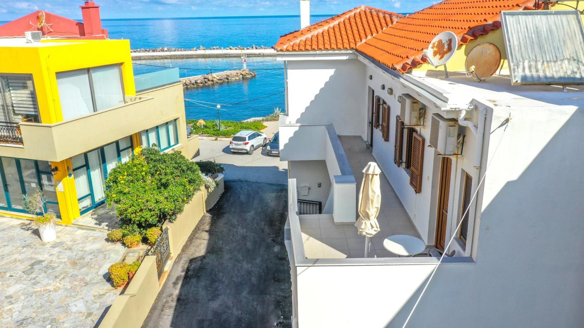 Glaros Apartman Pánormosz Kültér fotó